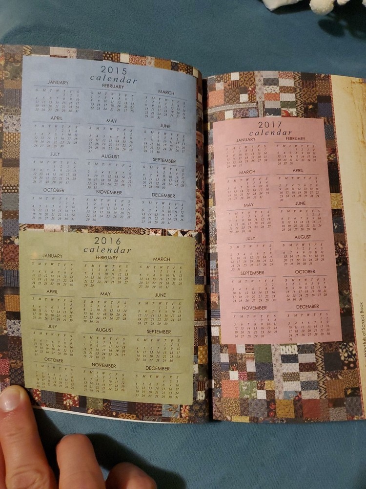 Edyta Sitar Quilting Journal, Blank, NEW