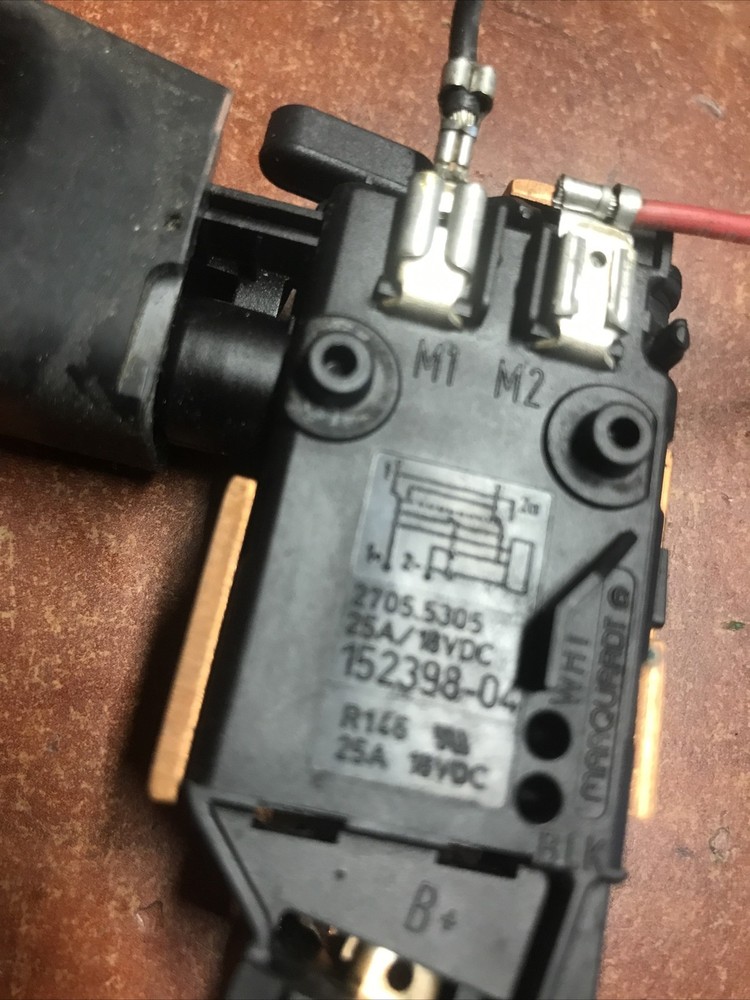 Use OEM Part VSR Switch Assy For DEWALT DW995 18V 1/2” Drill Driver Type 1