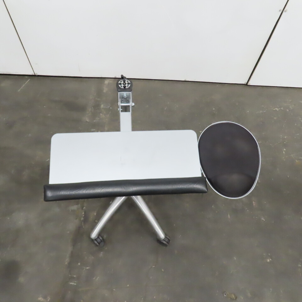 Portable Free Standing Computer Keyboard& Mouse Pedestal Stand Adjustable Height