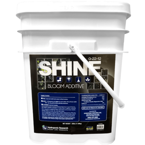 VEG+BLOOM Shine Hydroponic Research hydroponic soil rockwool