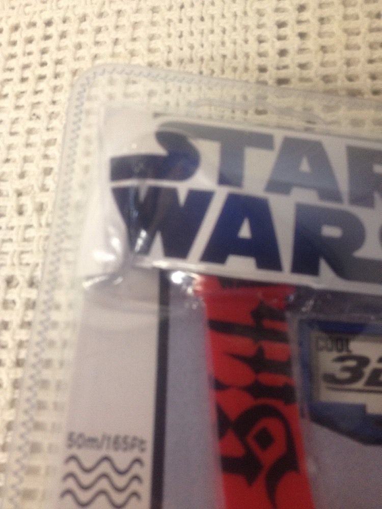 NEW Star Wars 3-D Dial Darth Maul Digital Watch Spotlight Display
