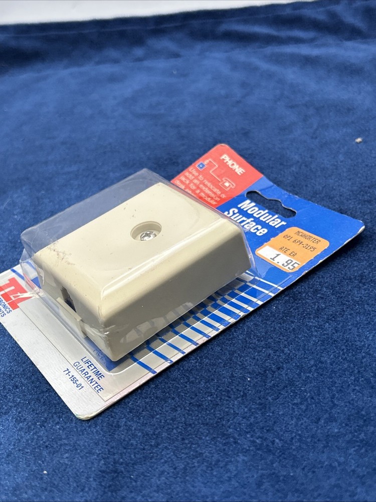 Modular Surface Jack W/ Terminal Block Phone Jack