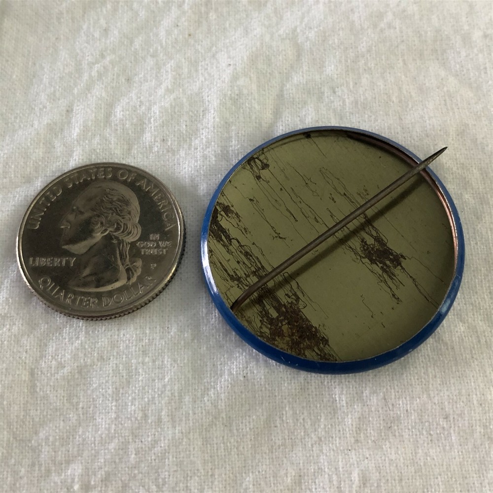Delta Laboratories Walk For Water Vintage Pinback Button #37591