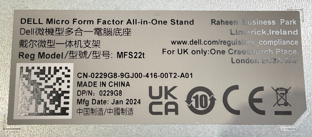 Dell Stand for U272WQE ✨🔥✨OPEN BOX! FULLY FUNCTIONAL!✨🔥✨