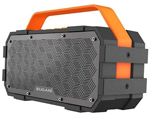 Bluetooth Speaker,  M90 Portable Bluetooth Speaker with 30W Stereo Sound Orange
