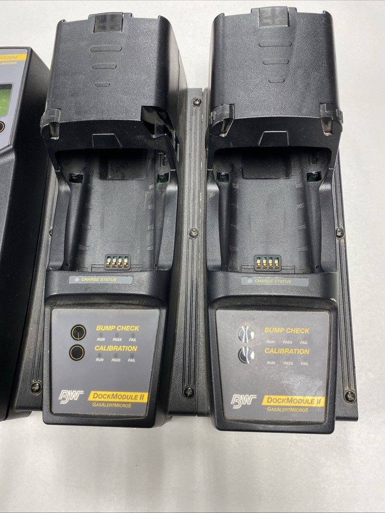 Honeywell BW Microdock II Base Module & Gas Alert Quattro Module Dual Base