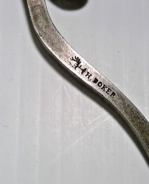 Vintage H Boker Germany Flat Leg Spring Outside Caliper