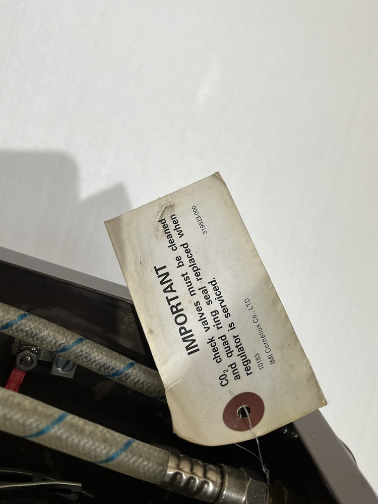 Cornelius Carbonator balance Part# 416411000