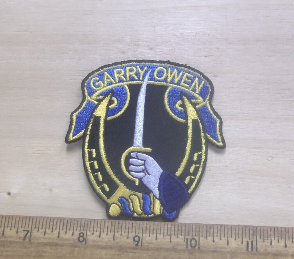 US Army - 7th Cavalry Regiment – Garry Owen Embroidered Patch