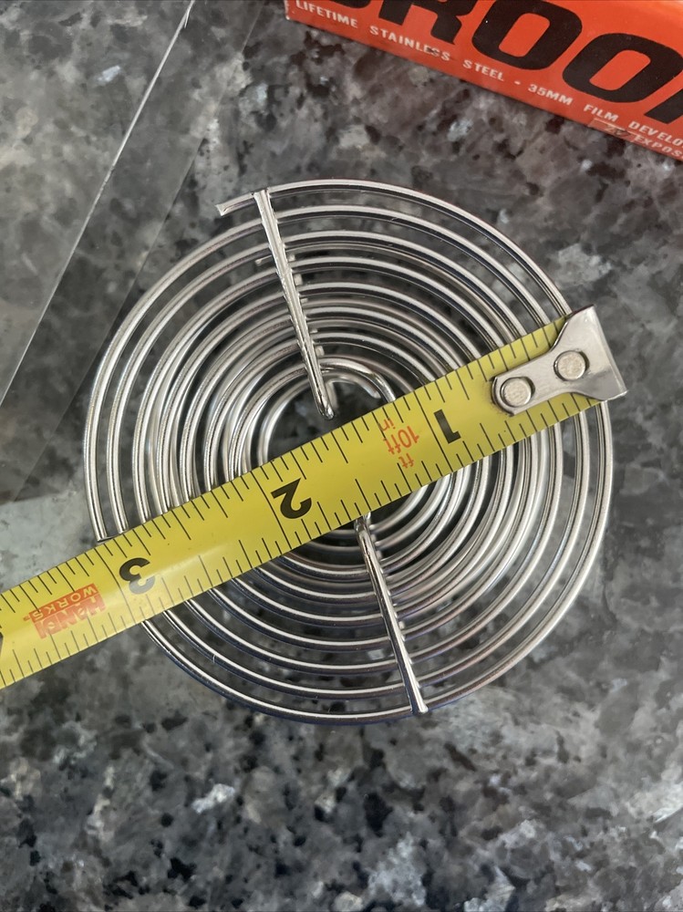 Vintage Brooks 3" Darkroom Film Developing 35mm Spool