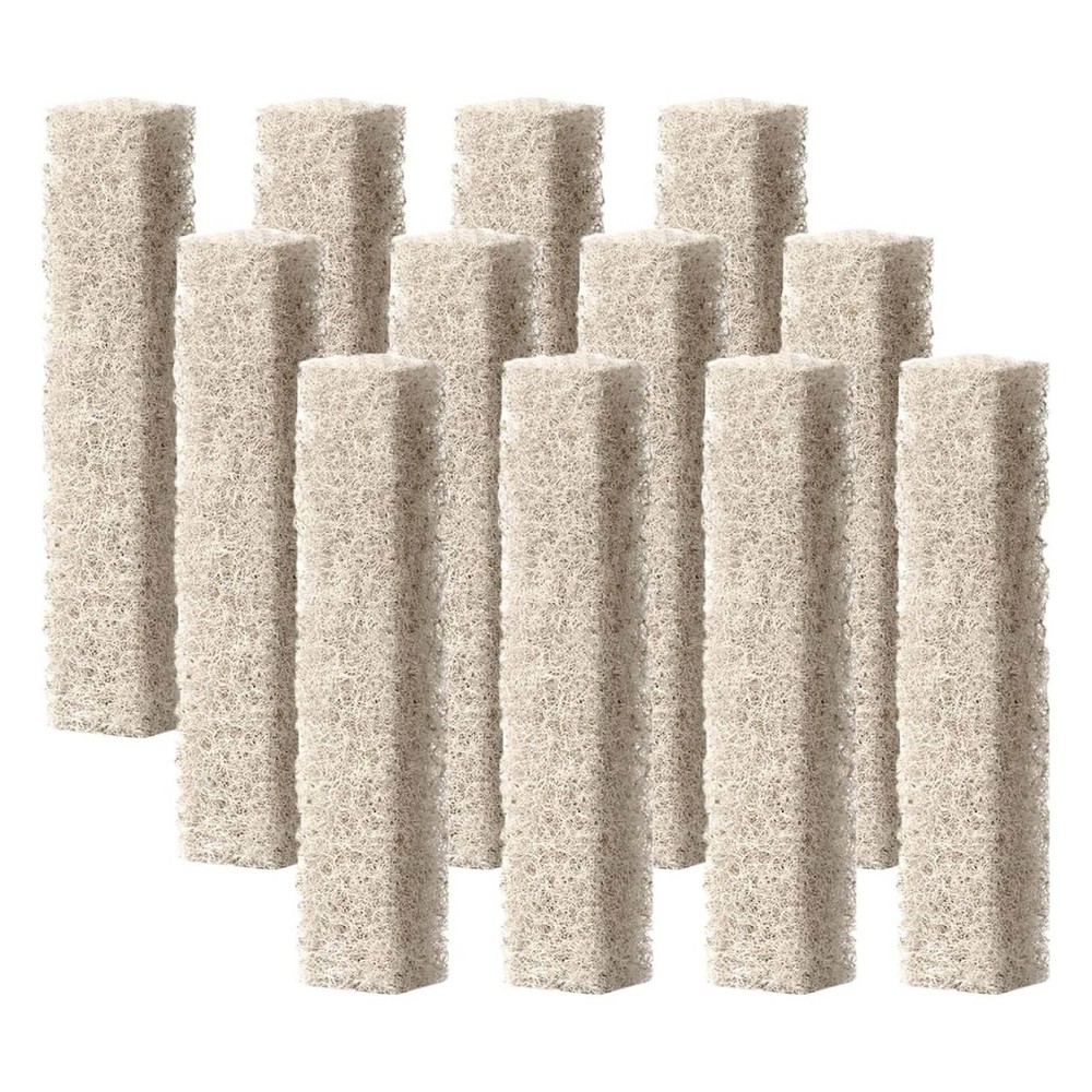 12 x Aquarium Ammonia Filter Pads Replacement Compatible For HOB Filter