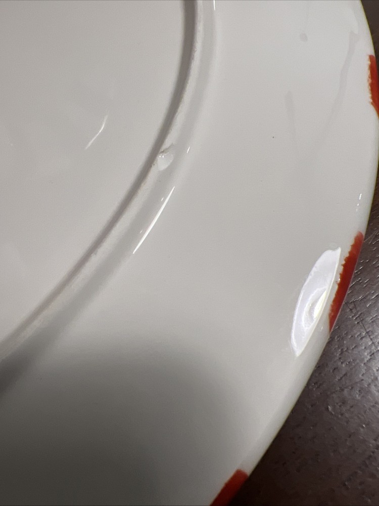 Pier 1 Candy Cane Cake Plate Stand, 12”