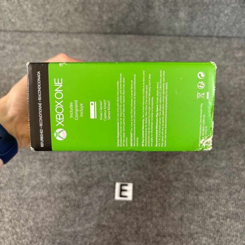 Microsoft Xbox One Kinect Motion Sensor - Black - Model 1520 Sealed Restored