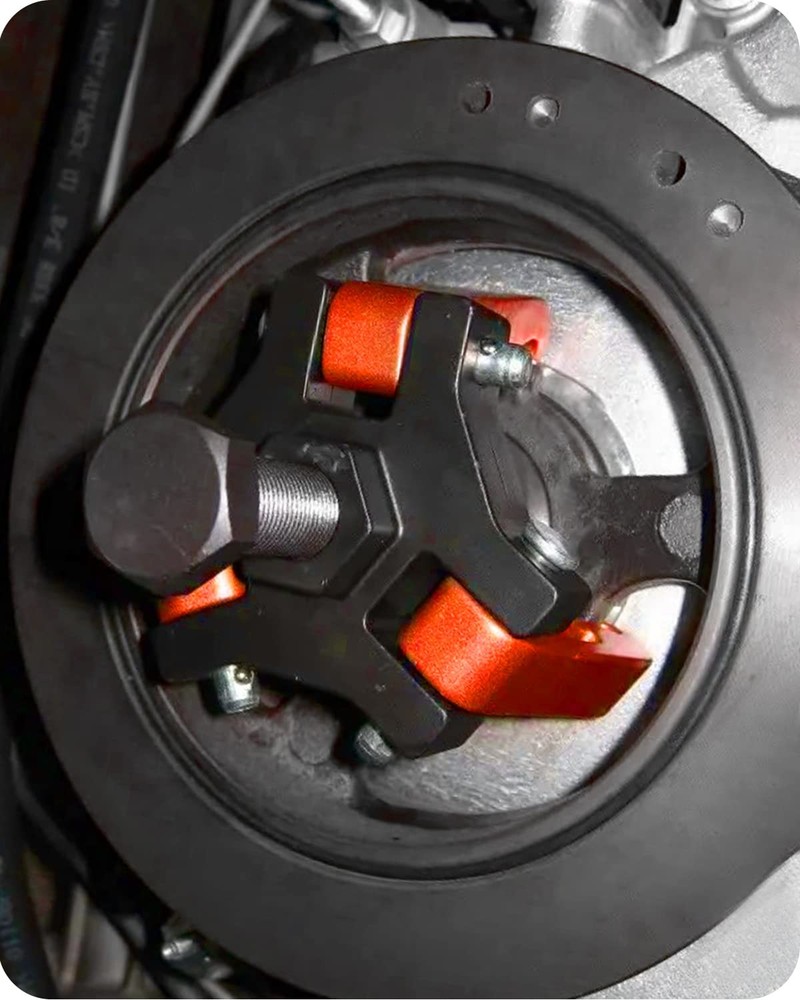 AutoWanderer Tool Harmonic Balancer Puller with Adjustable 3-Jaw Style1