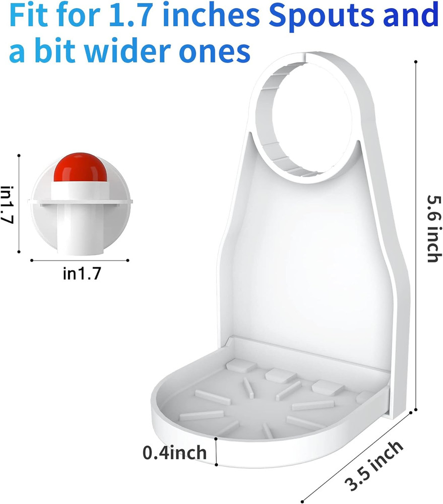 [2 Pack] Laundry Detergent Cup Holder Detergent Drip Catcher, Laundry Organizer