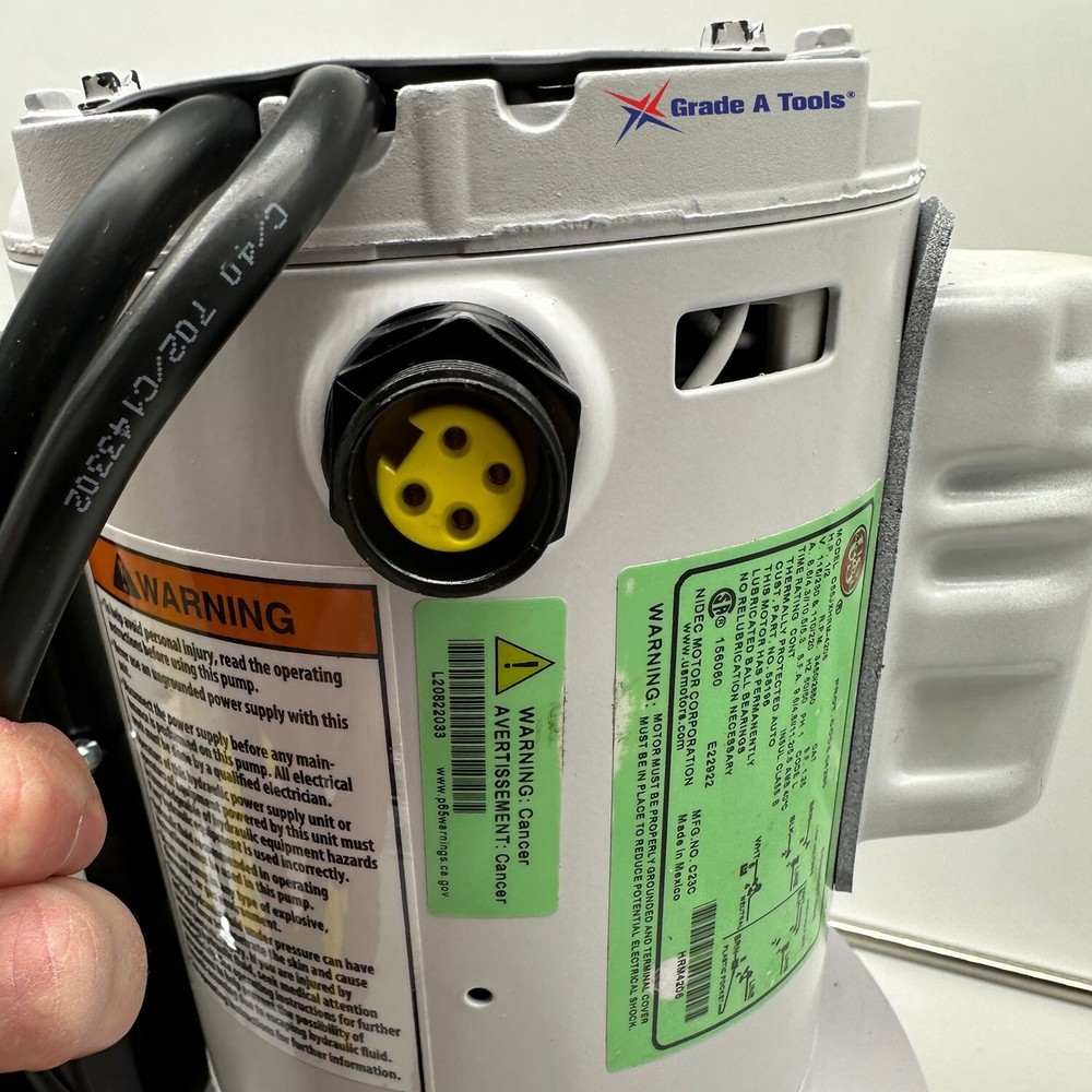 Chief EZ Liner II Frame Machine Hydraulic Pump - 5 Ton Pull Power