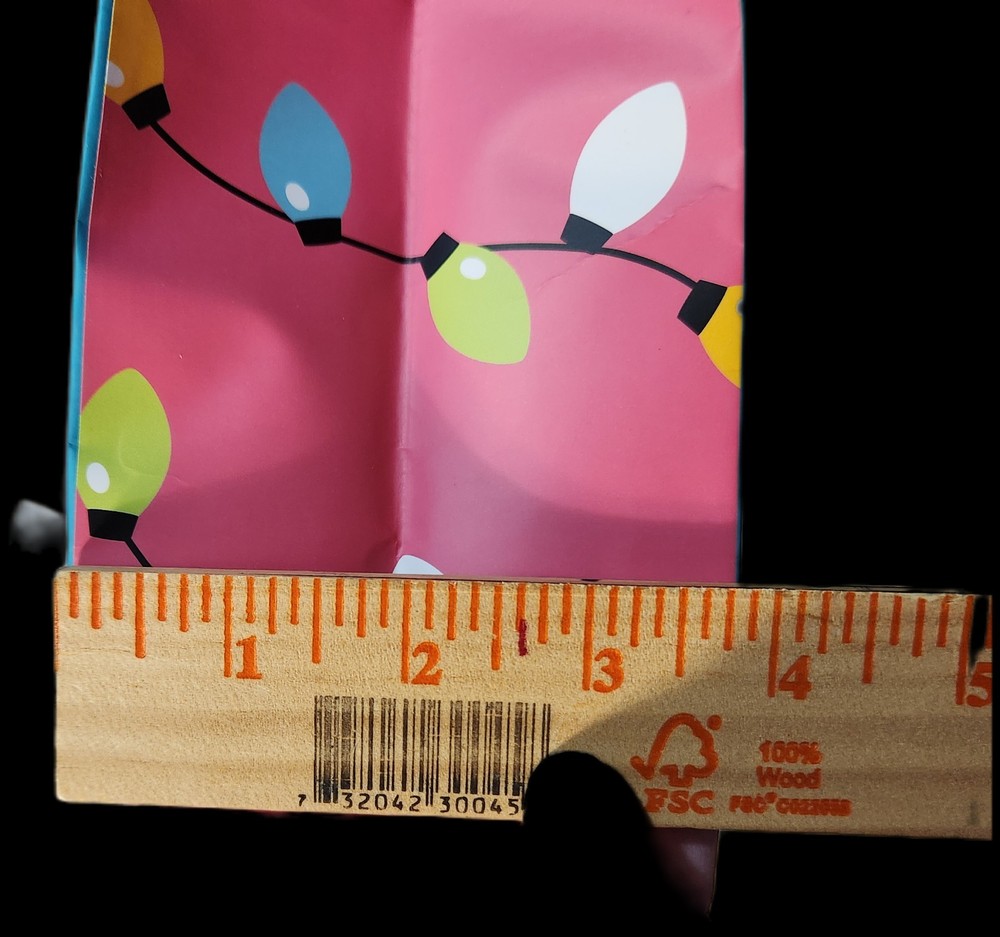 Flamingo Wine Bottle Gift Bag with Tags