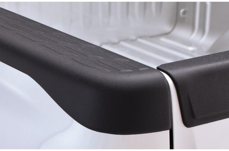 Bushwacker 49523 Bed Side Rail Protector Ultimate Style Textured Black