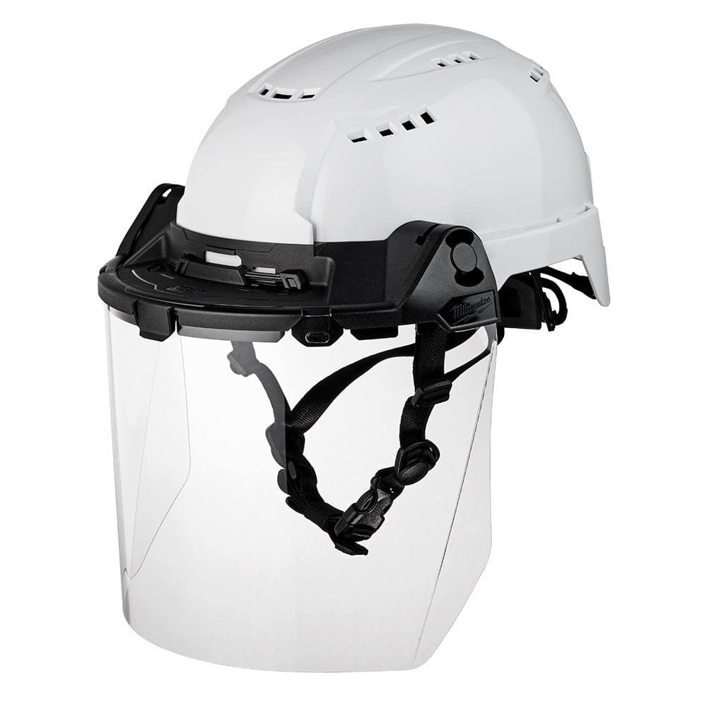 BOLT Clear Uncoated Lens Task Full Face Shield NEW