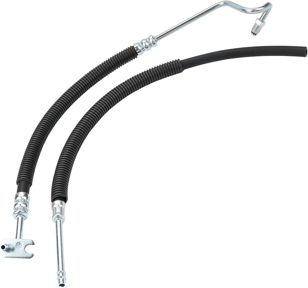 Power Steering Pressure Hose & Steering Return Line Kit Compatible with Chevy