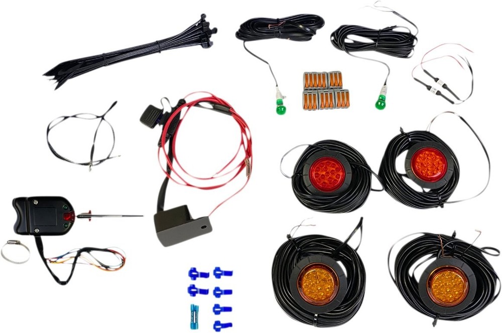 Custom Dynamics Universal LED Turn Signal Kit w/ Switch (CD-UTV-ARTS-KIT)