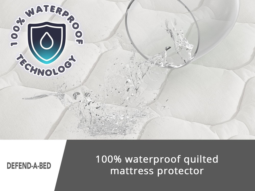 Deluxe Quilted Waterproof Mattress Protector, Twin XL