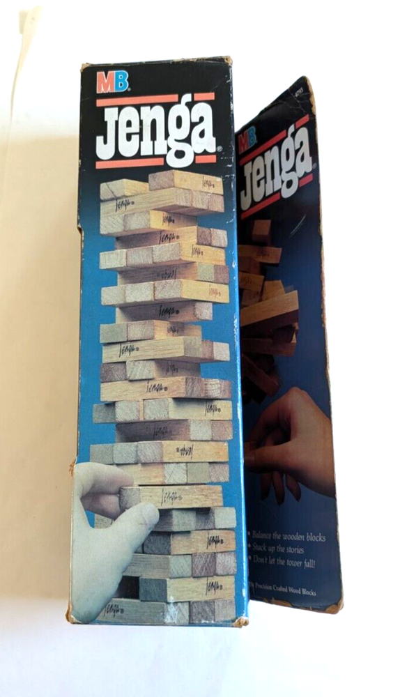 Vintage 1986 Jenga complete
