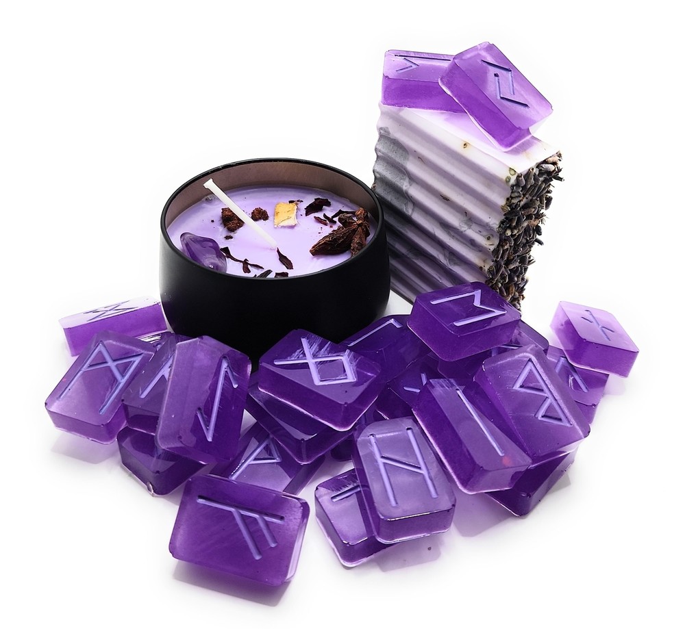 Oya Soap Candle and Rune Kit
