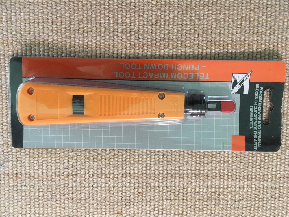 telecom impact tool, punch down tool
