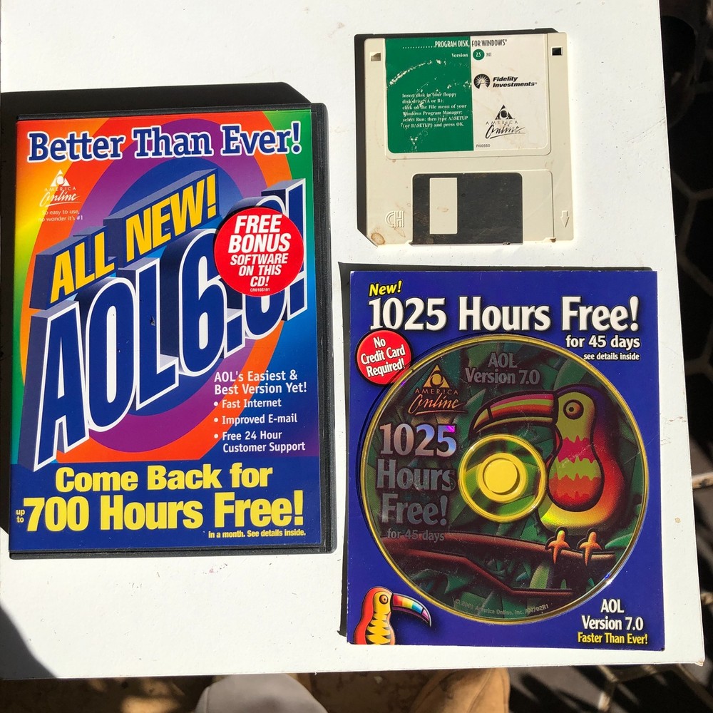 AOL Disk Collection in original packaging