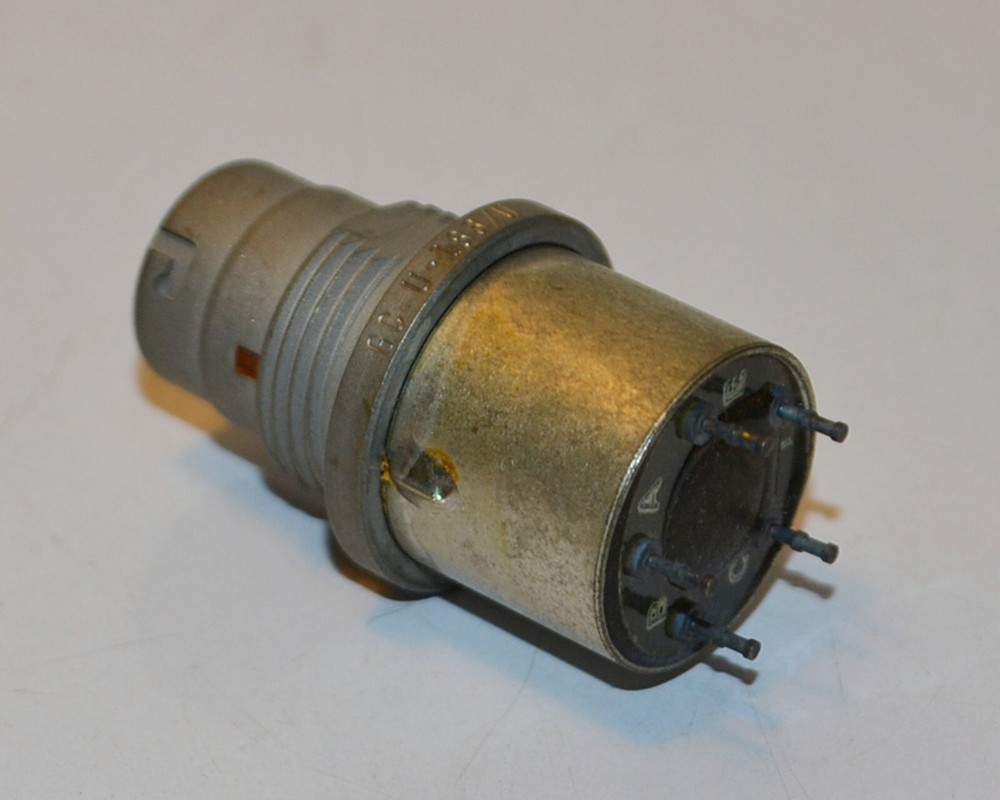 Nos U-183/U Panel 5-PIN Military AUDIO Connector Headset Microphone