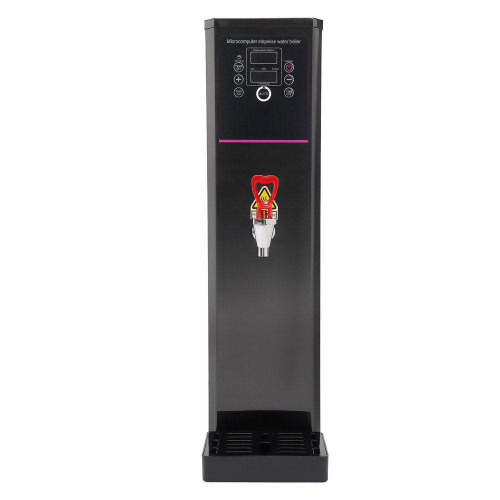 Commercial Electric Hot Water Dispenser Countertop Water Boiler Black 1500W NEW