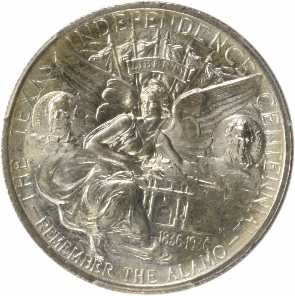 Texas Commemorative Silver Half Dollar 1935 MS67 PCGS