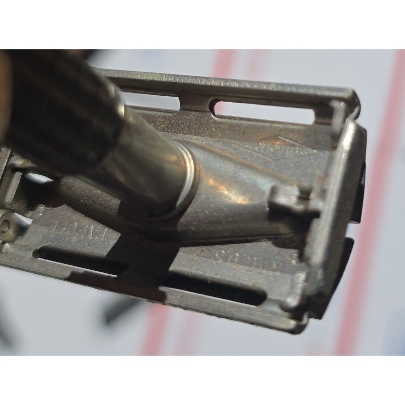 Vintage Gillette Techmatic Adjustable Safety Razor + Two More Razors