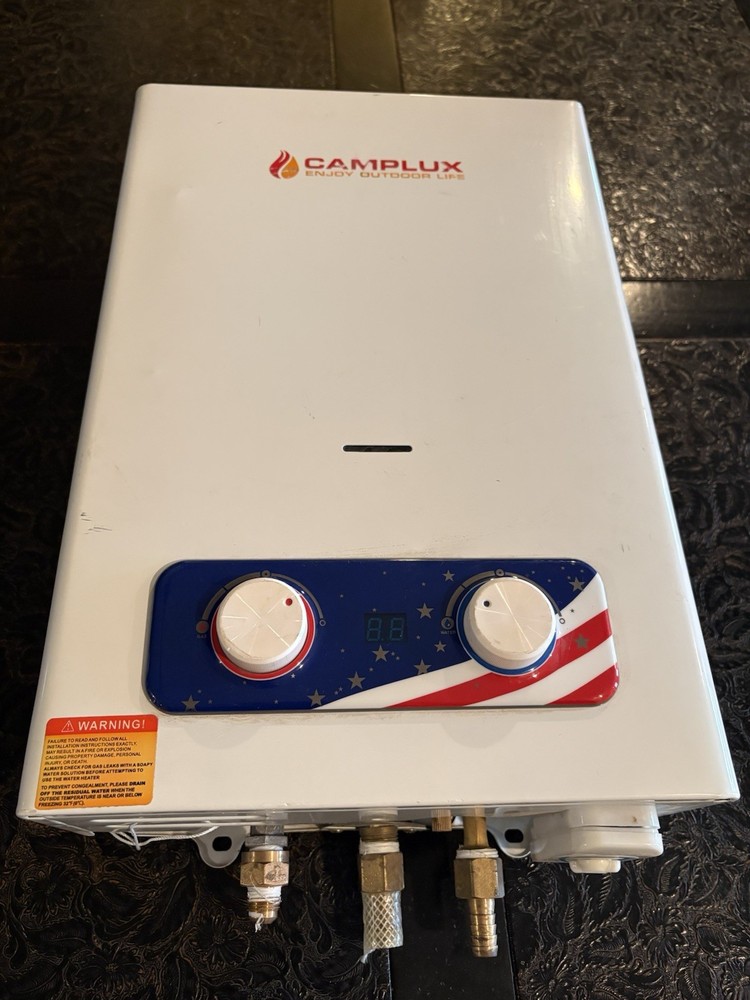 Camplux BD158 Portable Tankless Gas Water Heater Overland 4X4 Camping Livestock