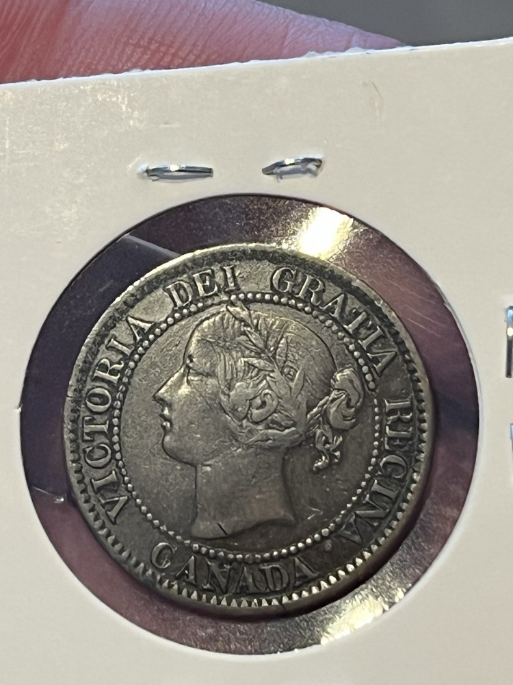 1859 Wide 9/8 Large Cent Canada
