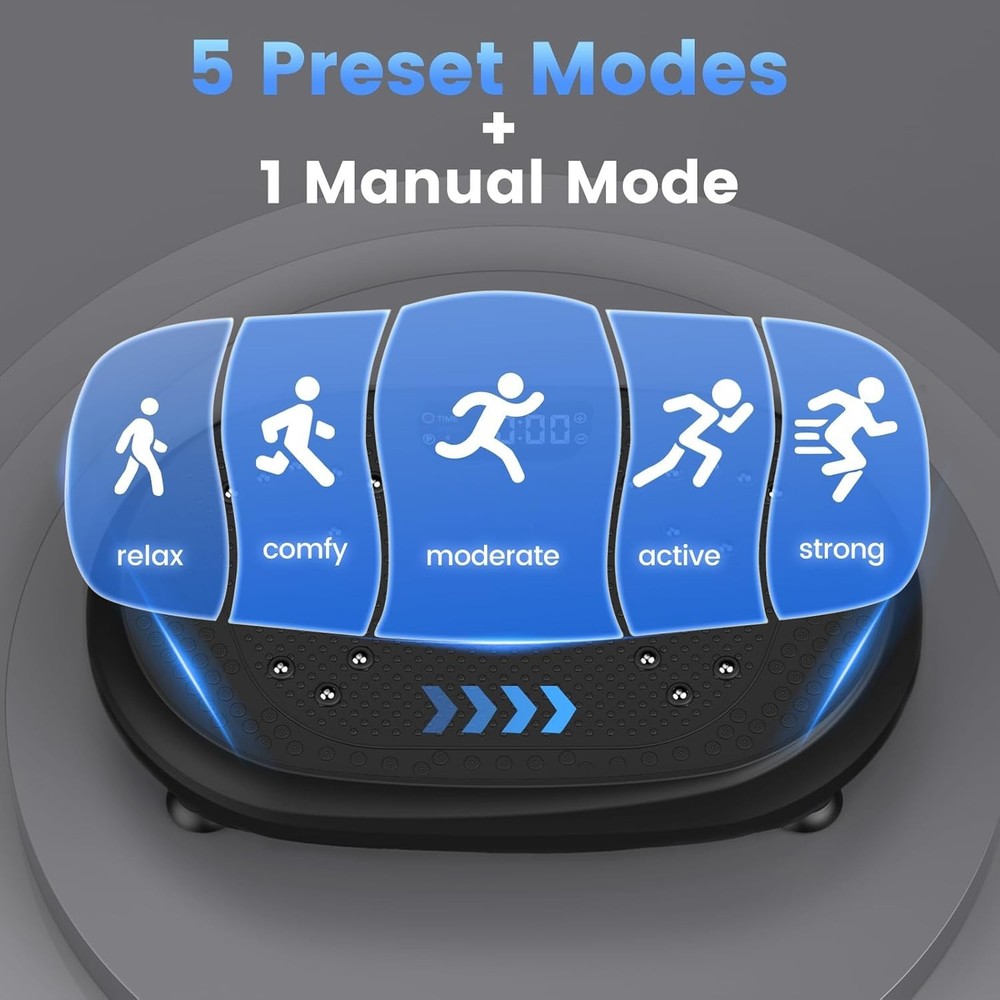 Advanced Vibration Plate for Lymphatic Drainage - Compact, Durable, and Stylish