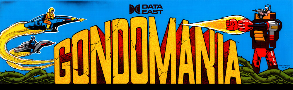 Gondomania Arcade Marquee 26" x 8"