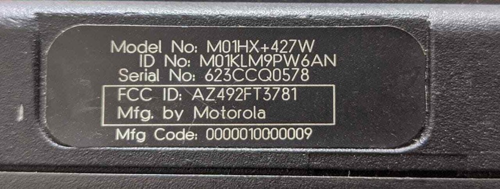 MOTOROLA 623CCQ0578 FREE SHIPPING