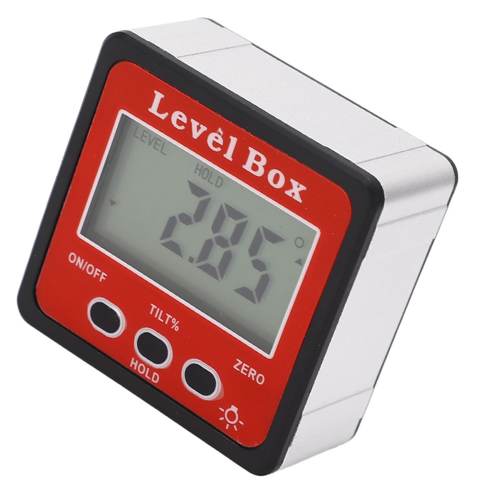 Digital Level Box Accurate Magnetic Portable Size Protractor Inclinometer
