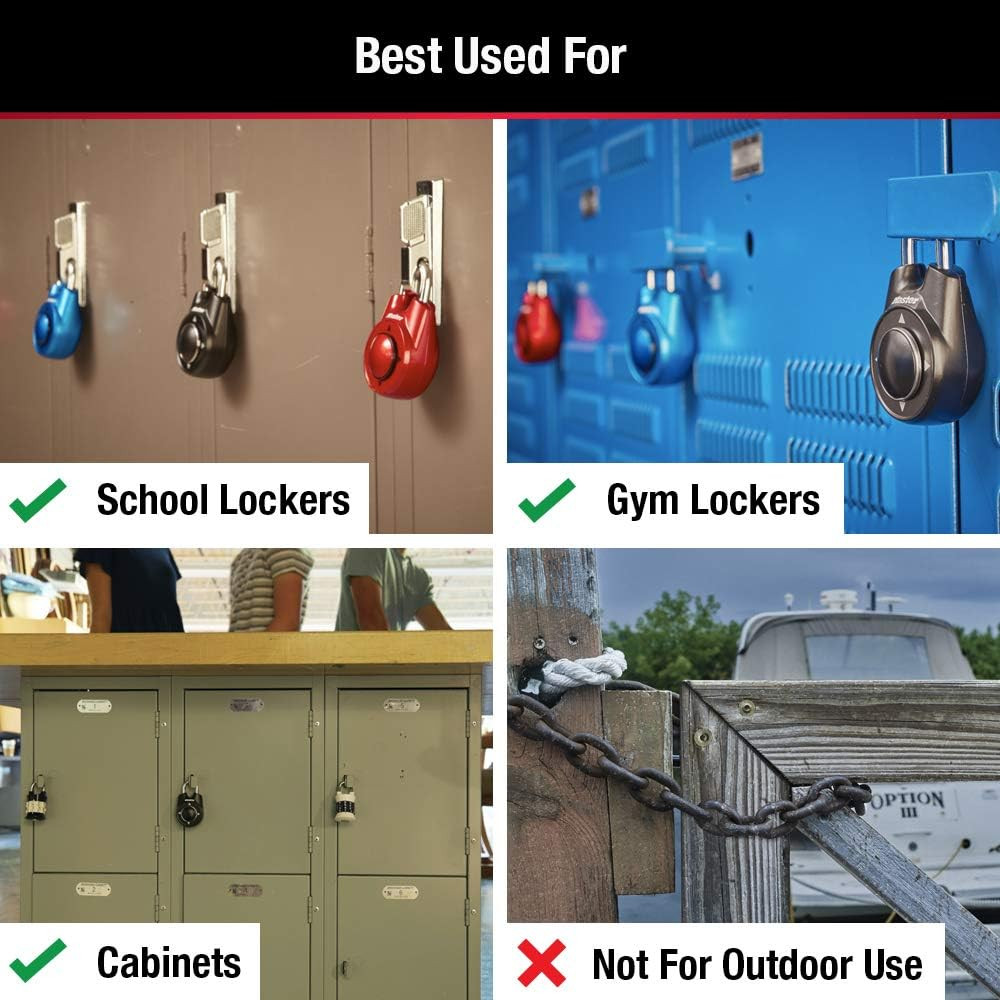 Master Lock Directional Combination Lock, Set Your Own Directional Lock, Combina