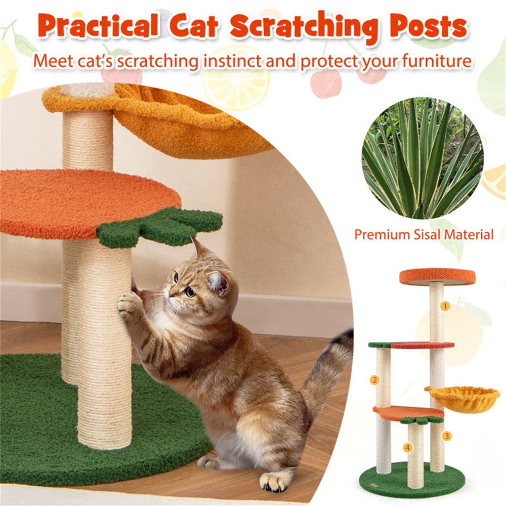Cat Tree Pet Activity Center Cat Apartment