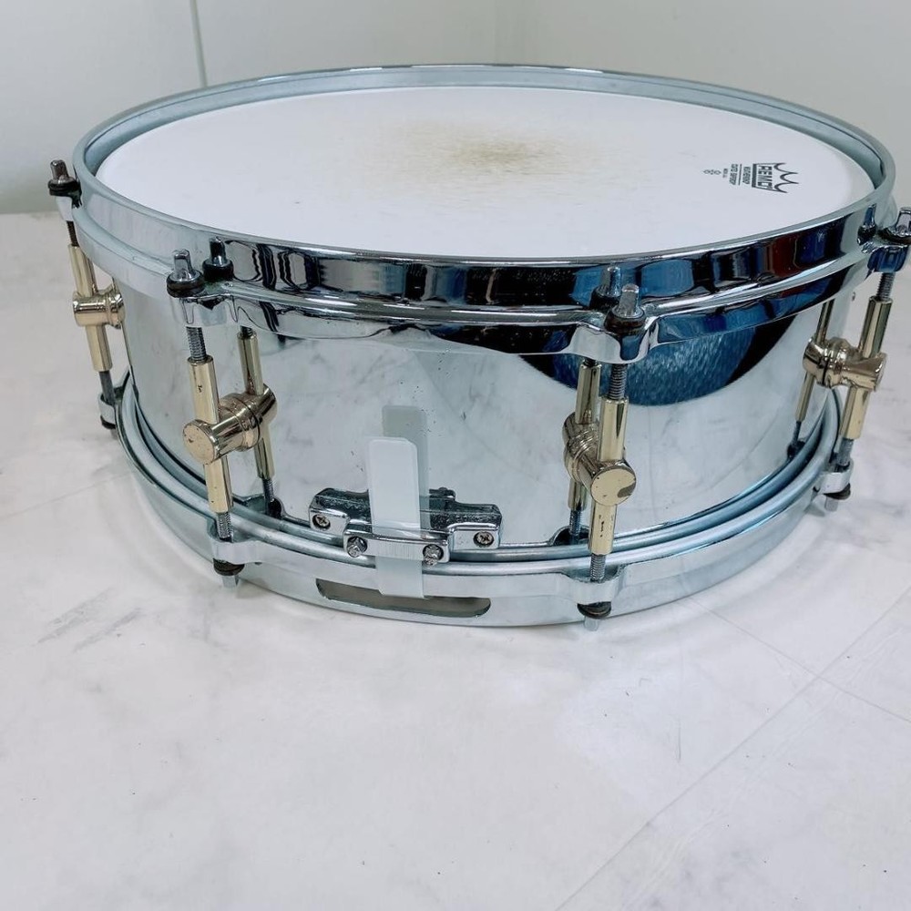 Canopus Steel Shell Snare Drum 14x5 with Case