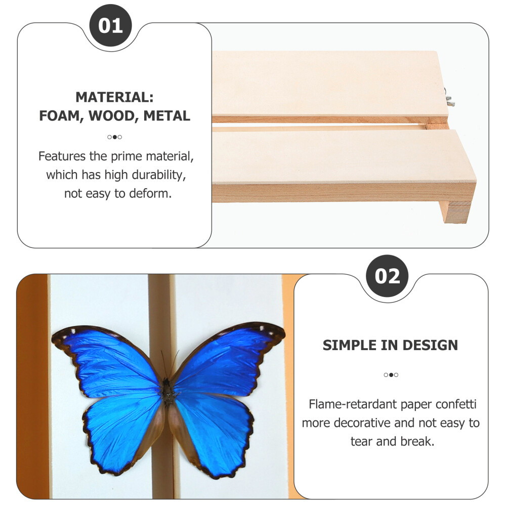 Insect Pinning Board Specimen Display Board Adjustable Labs Board for Education