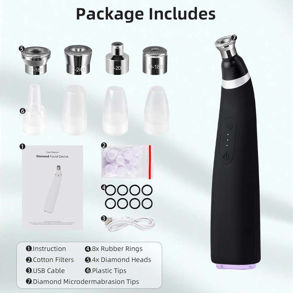 Diamond Microdermabrasion Machine, 3 Modes Diamond Microdermabrasion Dermabrasio