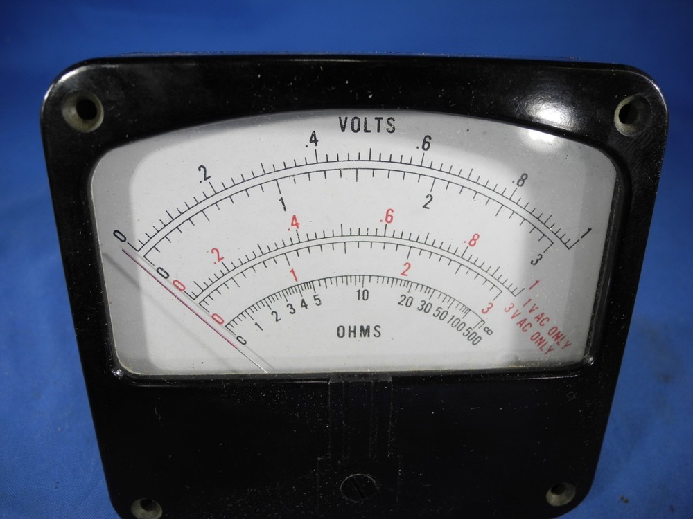 Large VTVM Meter Display (NIce Shape!)