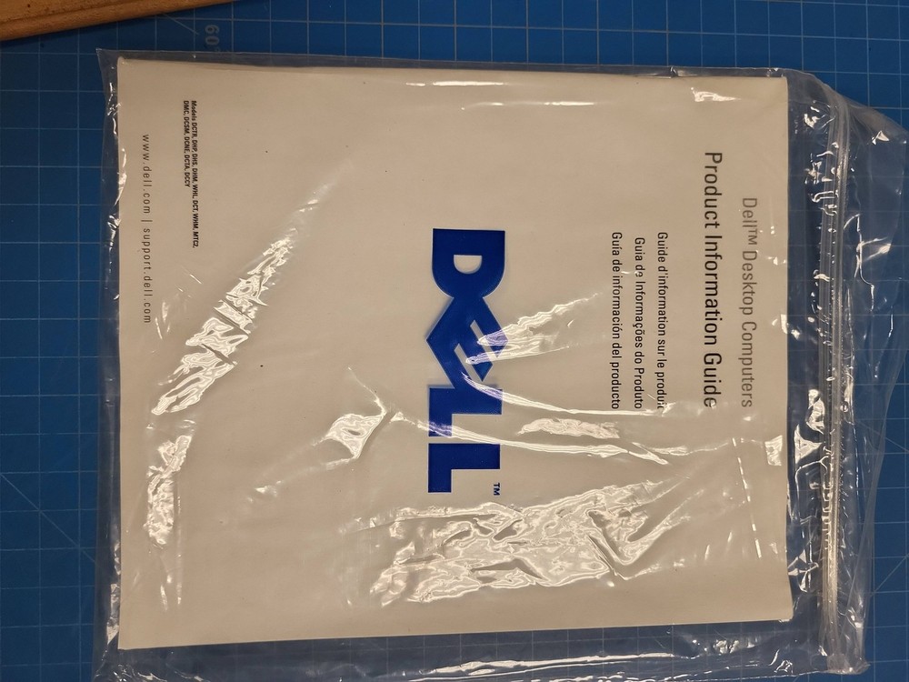 Dell Desktop Computer Product Information Guide Models DCTR DHP DHS DHM WHL DCT