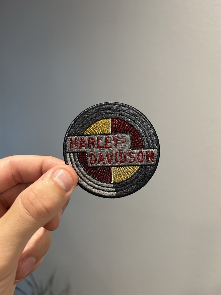Retro Harley Davidson Patch