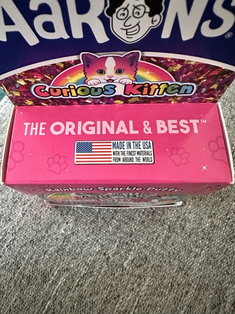 Aarons Crazy Thinking Putty 2.1 Oz Curious Kitten