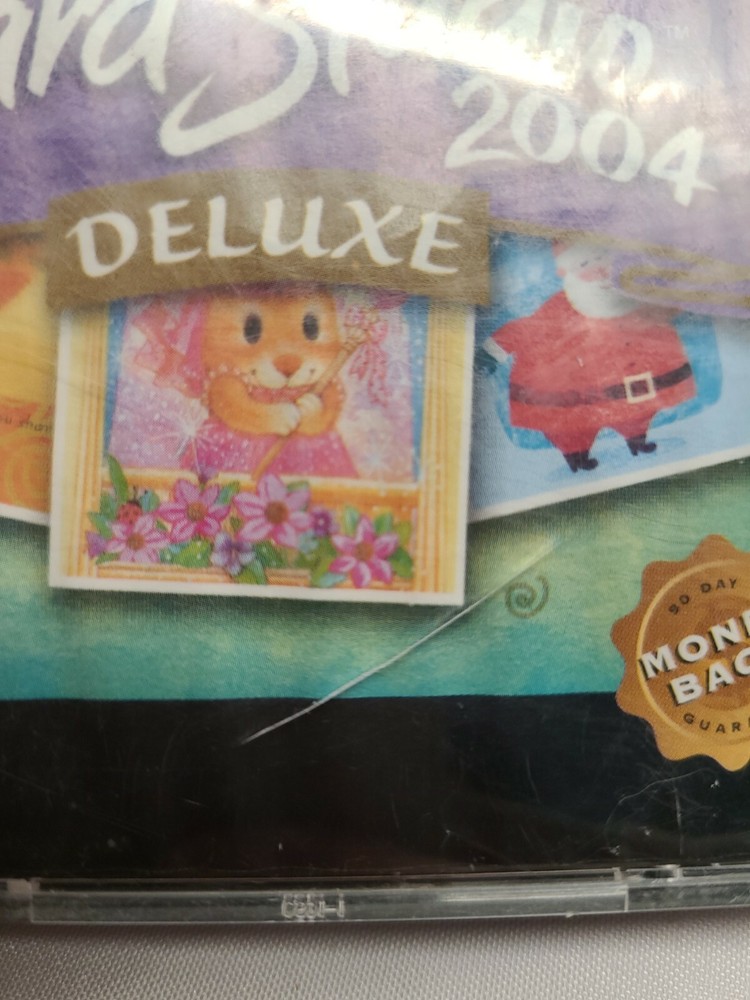 Hallmark Card Studio 2004 Deluxe PC CD Rom Windows 98/2000/ME/XP S7197614